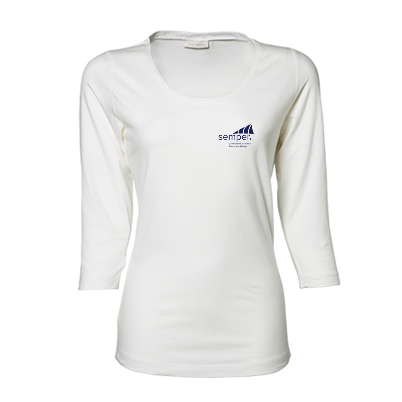 Damen-Stretch-Shirt mit 3/4-Arm