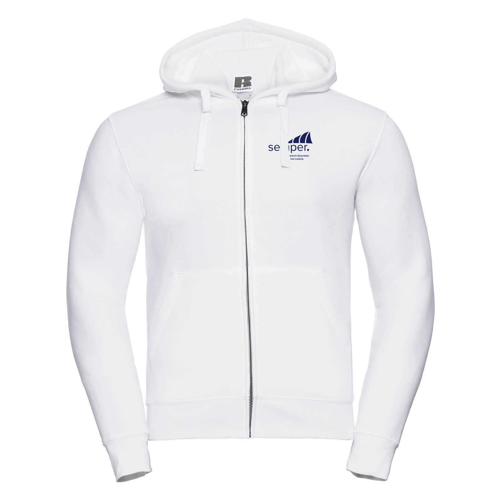 Herren-Kapuzen-Sweatjacke